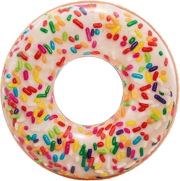 Sprinkle Donut Badleksleksak, 39'(99cm x 25cm), Flerfärgad
