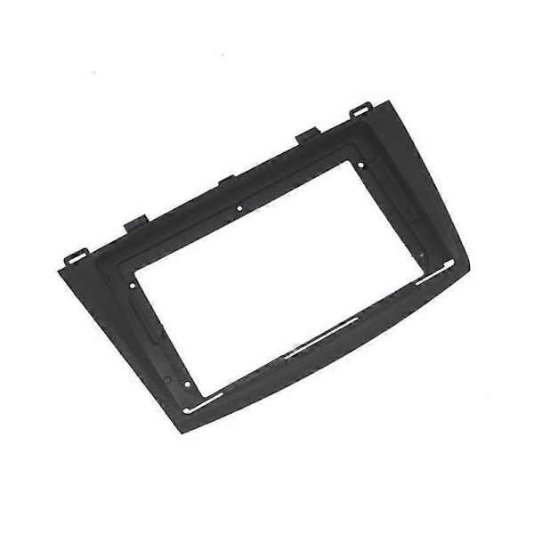2 Din Bilradio Fascia För Mazda 3 Axela 2009 2010 2011 2012 2013 Auto Stereo Installation Dash Panel Monteringsram Kit 9 inch Fascia and cable