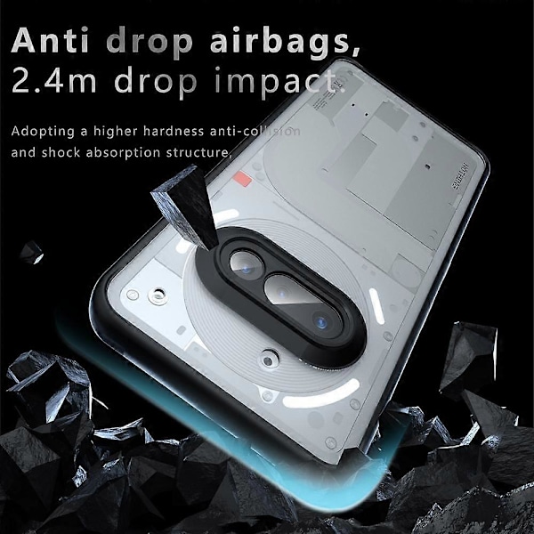PC Hybrid TPU Telefondeksel for Nothing Phone 3a