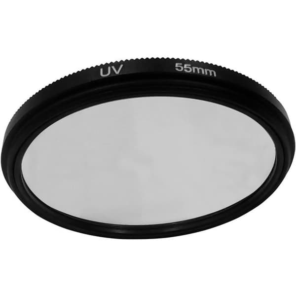 55mm UV-filter - 1 enhed - Multicoated optisk glas - UV- og støvbeskyttelse - Til Canon og andre objektiver