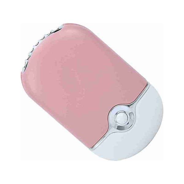 Mini USB-kylfläkt, luftkonditionering, snabbtorkande ögonfransförlängningslim, rosa verktyg