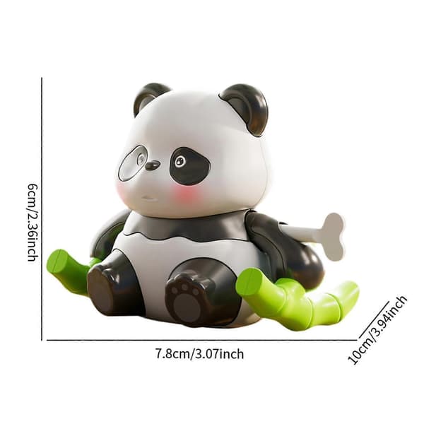 Gående Panda Leke Søt Opptrekk Leke for Gutter Småbarn Bursdagsgaver
