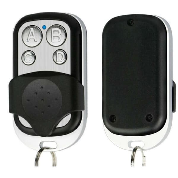 2-pakning universell portfjernkontroll, 433,92 MHz frekvens for automatiske porter