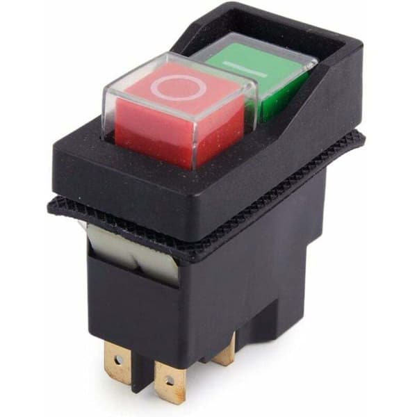 250V IP55 KJD17 KLD28 4-benet Start Stop på 2-Volt Strømafbryder Egnet til Værkstedsmaskiner (Sælges af Amazon)