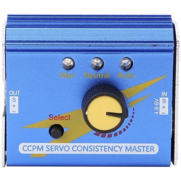 ECS Coherence Speed Controller Checker, Multifunktionel Letvægts Motor Servo Tester, 3 Tilstande til RC Båd