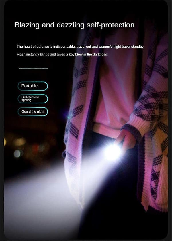 Mini Handy Lommelampe Bærbar Pen Lommelygte LED S60