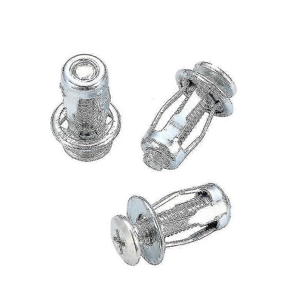 15 kpl M4 M5 M6 M8 Terälehtiniitit Mutteri Jack Mutterit Auton Metalliruuvi Onttoon Seinään Rautakuori Terälehtien Mutterin Laajennuslyhty - Miao 15pcs M4
