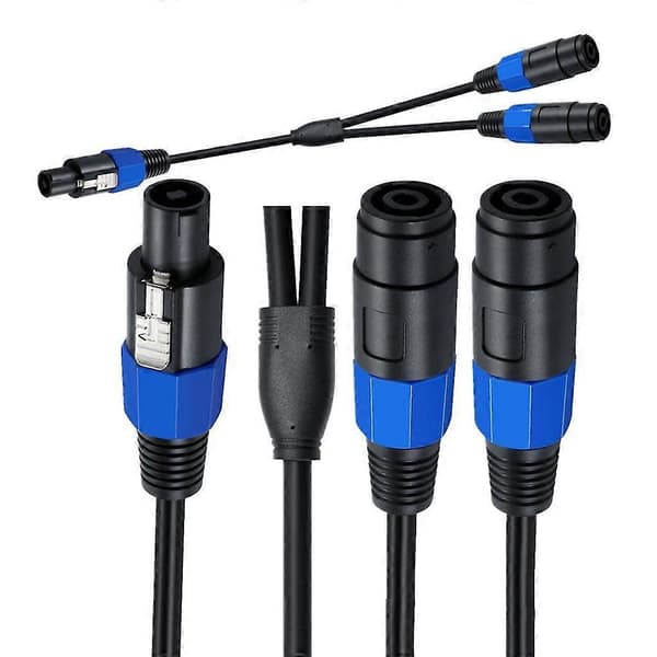 Speakon Splitter Kabel Speak-on Break Out Kabel Speakon Han til Dobbelt Hun Kabel