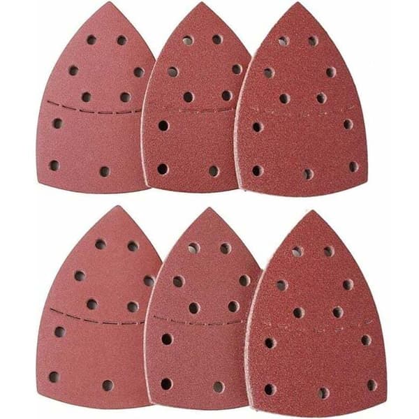 Förpackning med 60 slippapper för multifunktionsslipmaskin - 11 hål