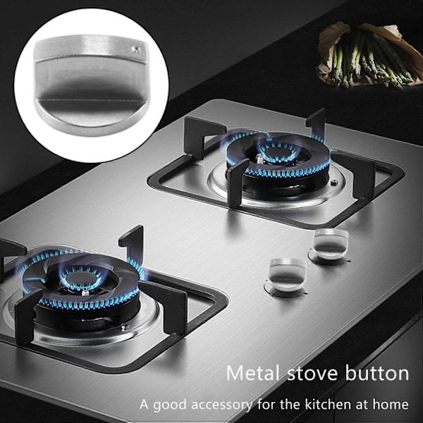 4 stk. knotter komfyr gasskomfyr knotter metall gasskomfyr knotter gasskomfyr kontroll metall komfyr knotter for
