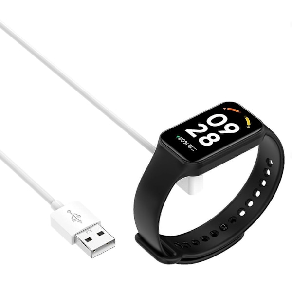 Til Xiaomi Smart Band 8 Active/8 Promi Band 2 Smartwatch Oplader Magnetisk USB Opladerkabel - 60cm