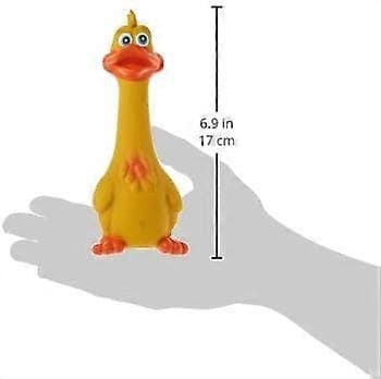 Äänilelu ankka, lateksia, 20 cm, koiran lelu