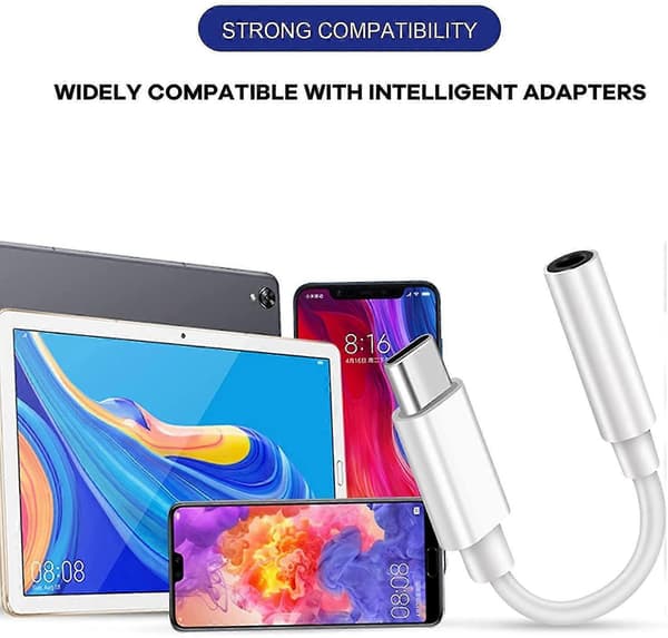 USB-C til 3,5 mm lydadapter