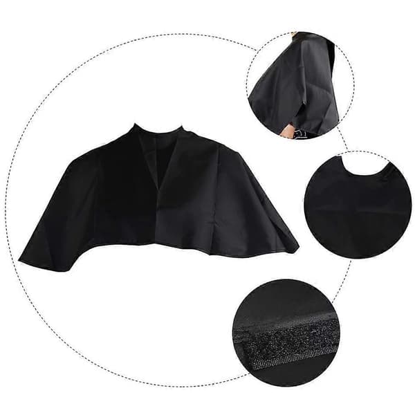 Salongkapper, Polyester Vanntett Profesjonell Frisørklippekappe for Menn, 90x70cm