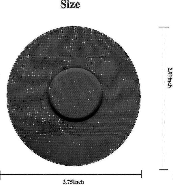 Freestyle Libre Sensor Skydd, Svettåliga CGM Sensor Plåster, Inget I Mitten För Freestyle Libre 1 2 3 Sensor 20 Pcs Black