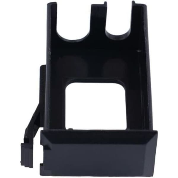 9V batterikasse for EQ-7545R akustisk gitarpickup, svart ABS-erstatningsdel med enkel tilgang