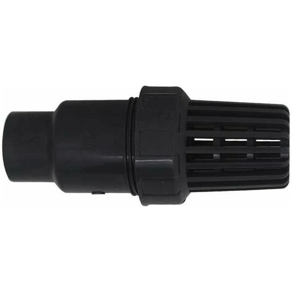 Bottenventil, backventil med kulsug, 25, 32, 40 mm, backventil, backsil för PVC-poolpump (32 mm inner