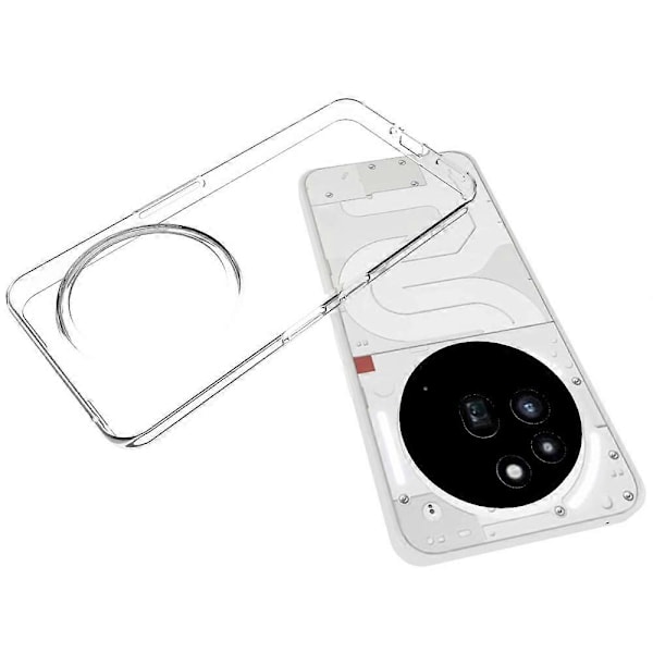 Vanntett Tekstur TPU-deksel for Nothing Phone 3a