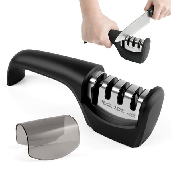 4-i-1 Knivsliber - Professionel Sliber - Ergonomisk Køkken