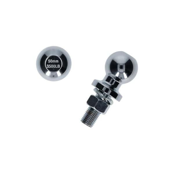 50 mm tilhengerkule, 19 mm gjengestigning