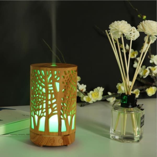 Aromaterapiapparat, luftfuktare för hemmet, Monsieur Aromaterapi Eterisk Olja Diffuser för bil, Mini Sovrumsluftfuktare, Hushållspresent, Buk