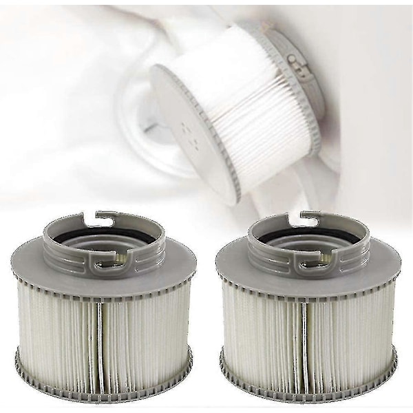 Mspa Fd2089 Filter Badtunna Uppblåsbar Pool Spa Silfilter Passar Alla Modeller Badtunna Spa