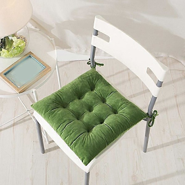 Beskyttende Setepute Vaskbar Firkantet Form Gitterdesign Stolpute Hjemmeinnredning Qinhai L 40x40cm