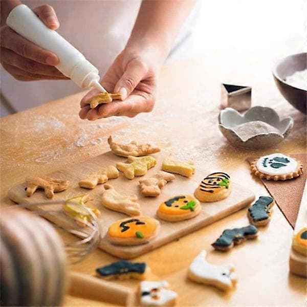 Halloween Piparkakkumuotit, 7 kpl, ruostumatonta terästä