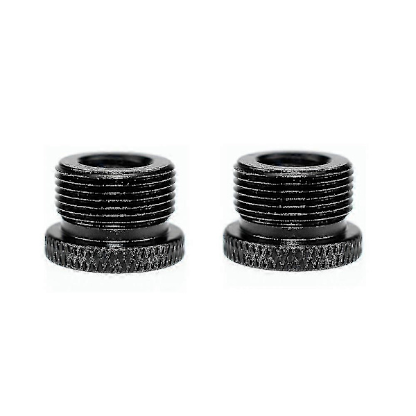 8 kpl Mikrofonikierreadapteri 5/8 Adapterimutteri 1/4 - 3/8 Mikrofonitarvikkeet - musta
