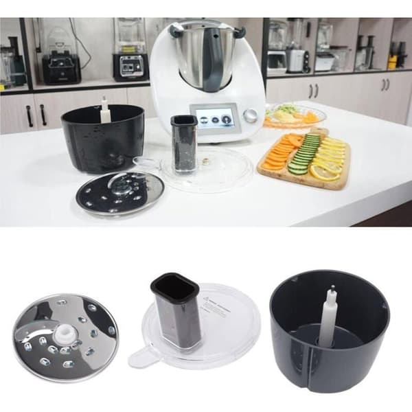 Foodprocessor tilbehør, foodprocessor skæresæt til Vorwerk Thermomix TM5 6, diskdele