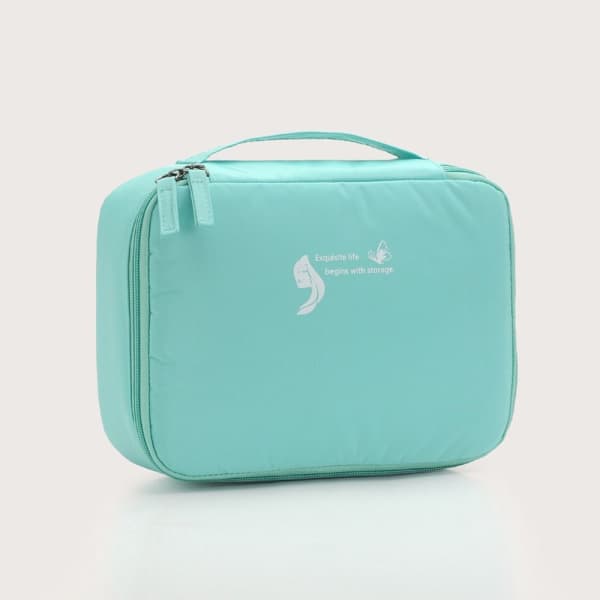 Makeuptaske Toilettaske MINTGRØN - på lager Mintgrøn Mint Green