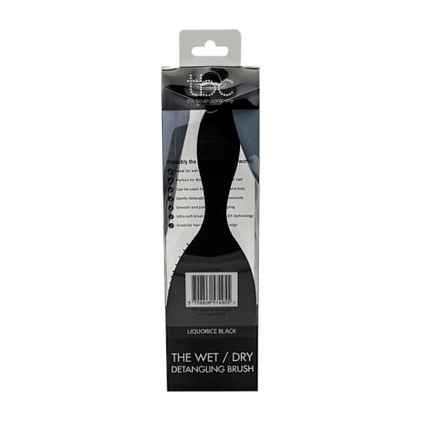 TBC® The Wet & Dry Brush hårbørste - Svart