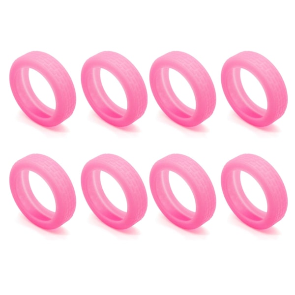Resväskor Hjulskydd Silikon Tyst Skyddsskydd för Kabinväskor för De Flesta 8 Spinnerhjul Glow green 8pcs