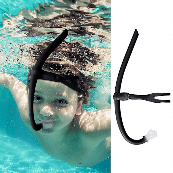 Fridykker Snorkel Full Silikon Pusterør For Svømming Og Snorkling