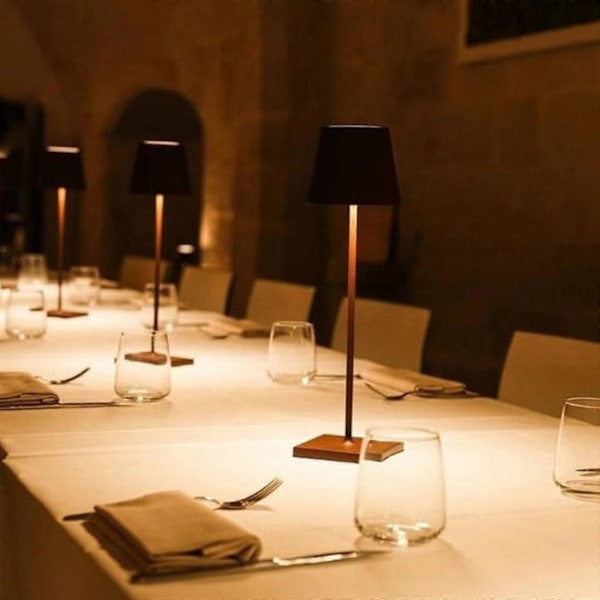 LED Bordlampe, Berøring På/Av, Berøringsdimbar, For Bar Restaurant Dekor Gold
