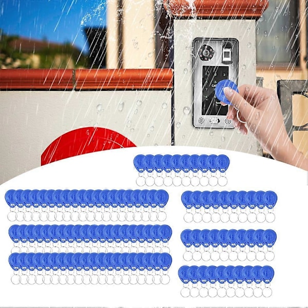 100 stk. 125Khz Vanntett Smart RFID ID-kort Adgangskort