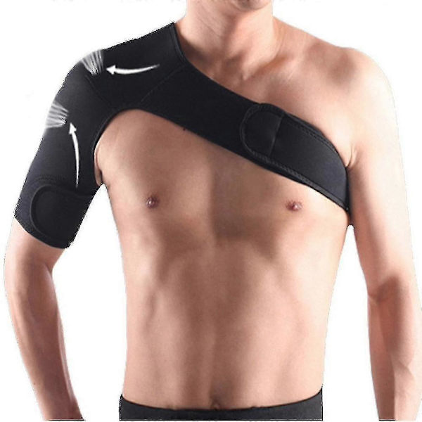 Stöd för axelled ur led artrit smärta, axelstöd left shoulder