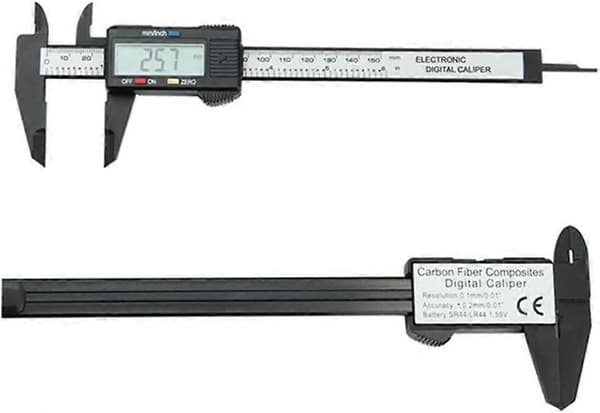 6-tums/150 mm LCD digital bromsok elektronisk vernier mikrometer mätverktyg