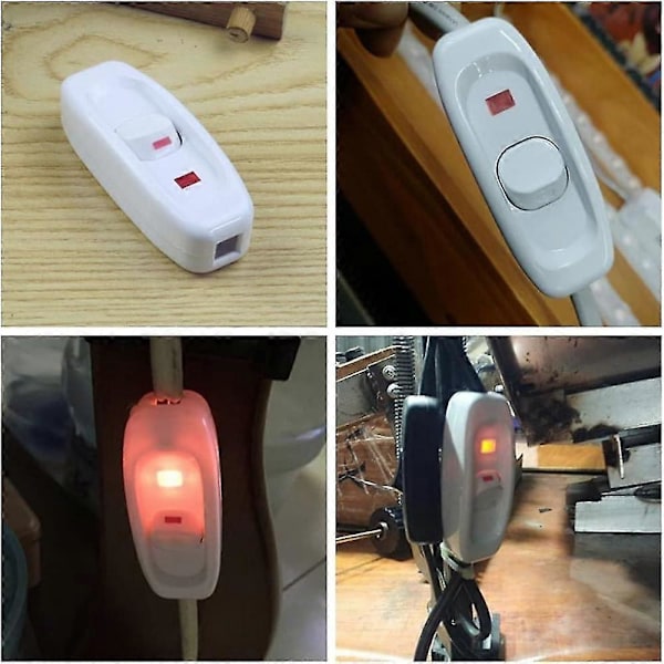 Inline-kontakt/lampe/belysningskontakt