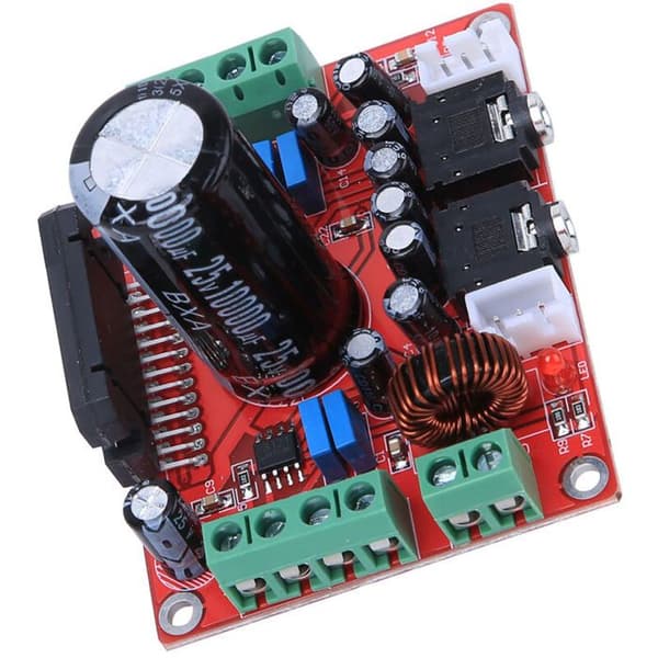 Bilforstærkerkort, TDA7850-chip med BA3121 støjreduktion, 4x50W