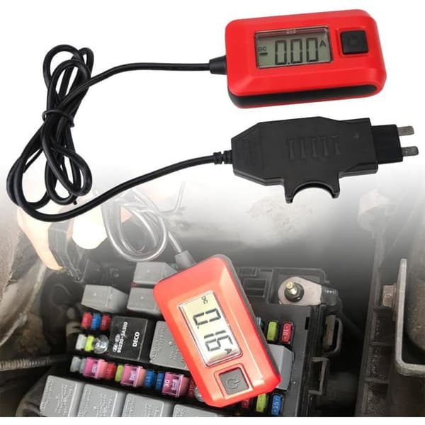 12V Automatisk Strømtæller, Bil Multimeter, Diagnostisk Værktøj til Billampe Reparation og