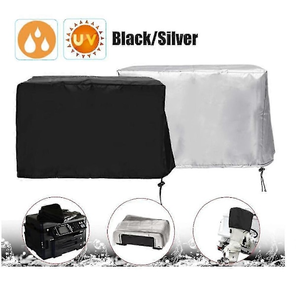 Printer Støvhætte, Vandtætte Beskyttelsescovers, Printer Vandtæt Og Antistatisk Cover Jakke Sort 45*45*30cm black 50x40x30cm