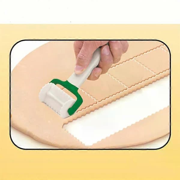 Dejform Holdbart Køkkenredskab Rund Dejkniv Bageudstyr Bagetrend 1PCS Round Roll Cut