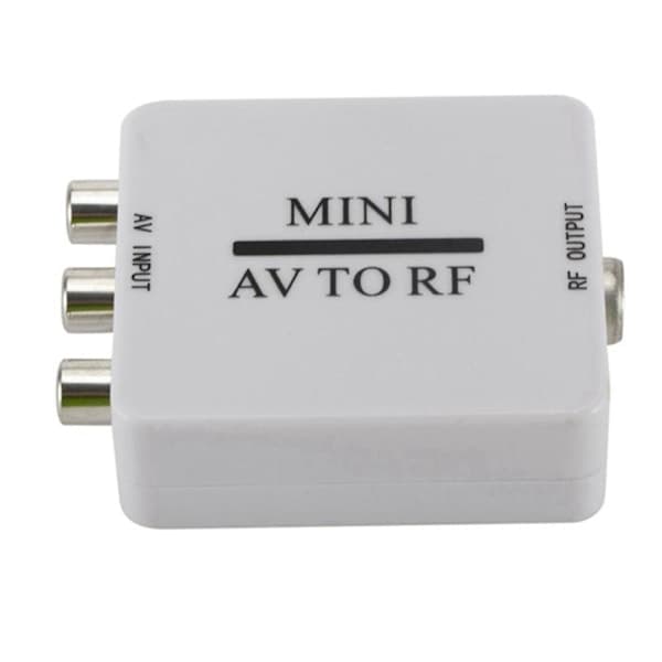 RCA/A/V Komposit Videokabel til RF/Koaksial/Koaksial Konverter Kompatibel Modulator TV