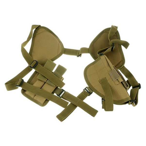 Skjult Bære Skulderholster Udendørs Universal Skulder Underarm Pose Taske Mud Color