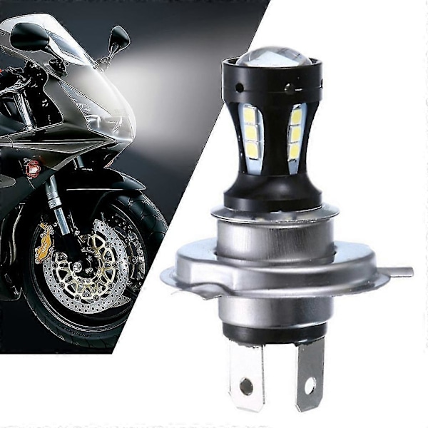 H4 Moottoripyörän Ajovalopolttimo 3030 18smd 950lm 6000k 18w 12-24v Led-autoajovalopolttimo