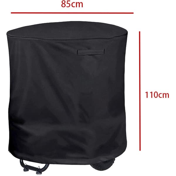 Skyddskåpa för vedklyv - 85 x 110 cm - Vattentät - Dammtät - För vedklyv - Grå