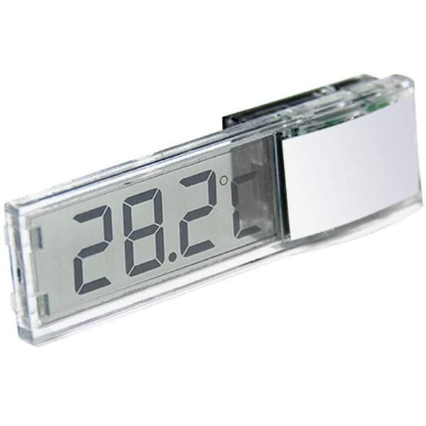Biltermometer, sugekopp innendørstermometer, displaymålertermometer, for biler, kontor, hjem