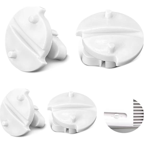 Dometic kjøleskap ventilasjonsklips, låseskrue for L-formet ventilasjonsgitter og vinterdeksler for bobiler, ventilasjonsklips for L100