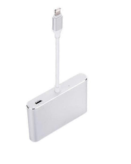 Lightning til HDMI VGA Digital AV TV Adapterkabel 1080p HDTV Lydhub for Iphon